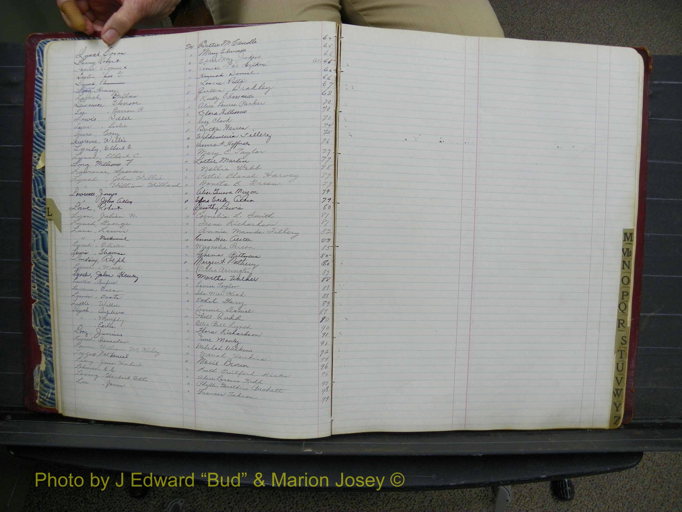 Halifax Marriage Book 11, 1931-1938 Index L2.JPG