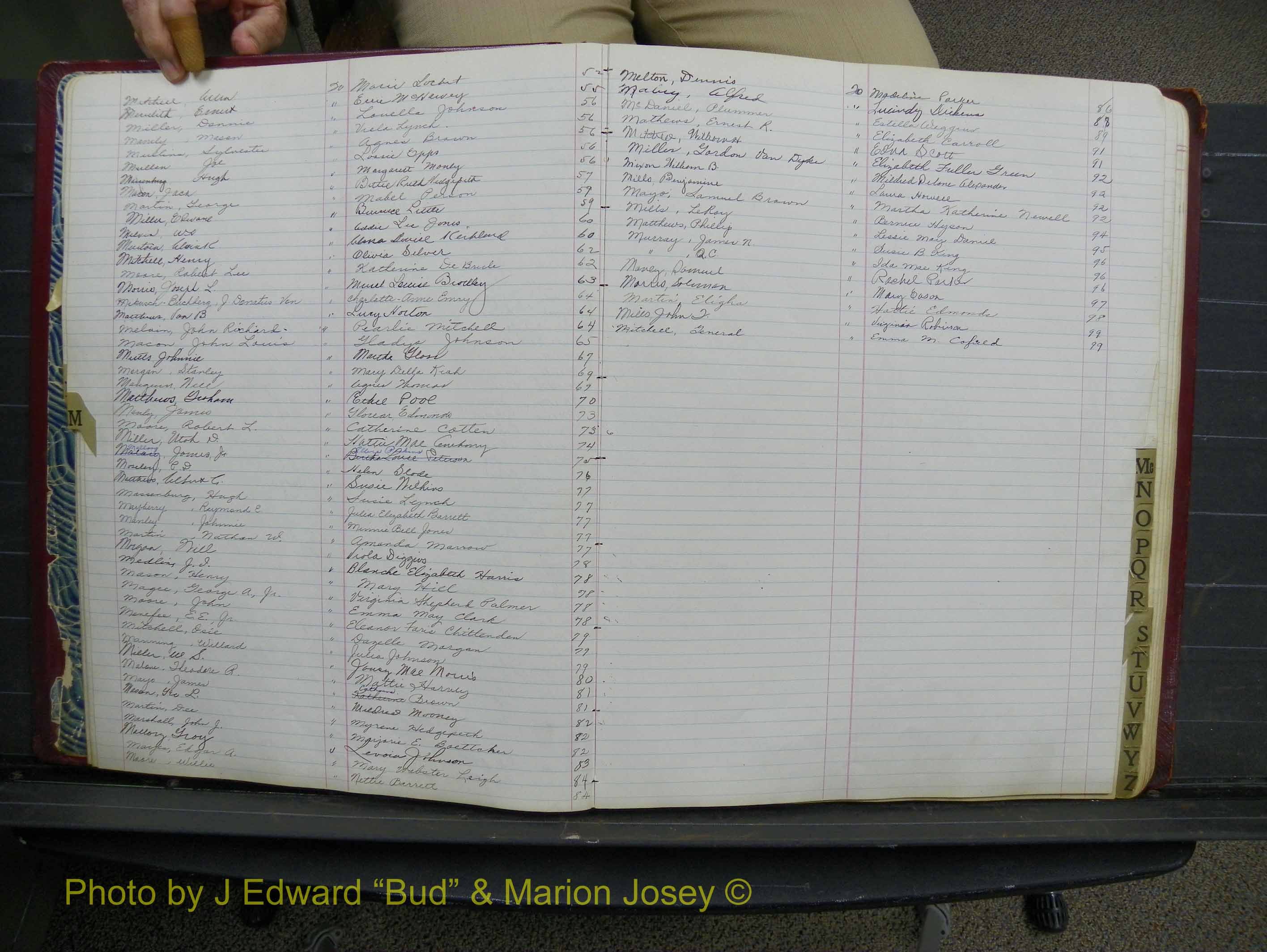 Halifax Marriage Book 11, 1931-1938 Index M2.JPG