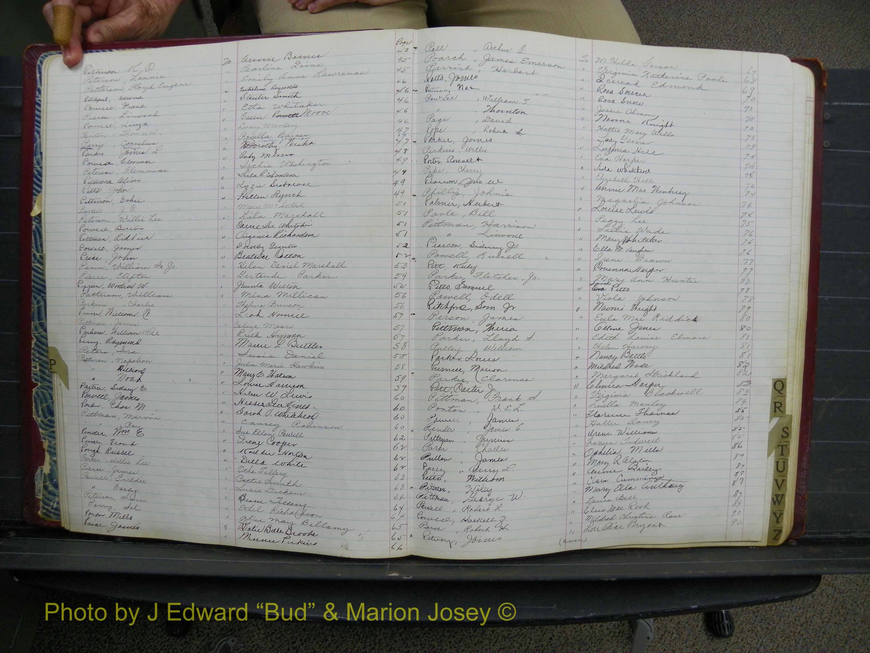 Halifax Marriage Book 11, 1931-1938 Index P2.JPG