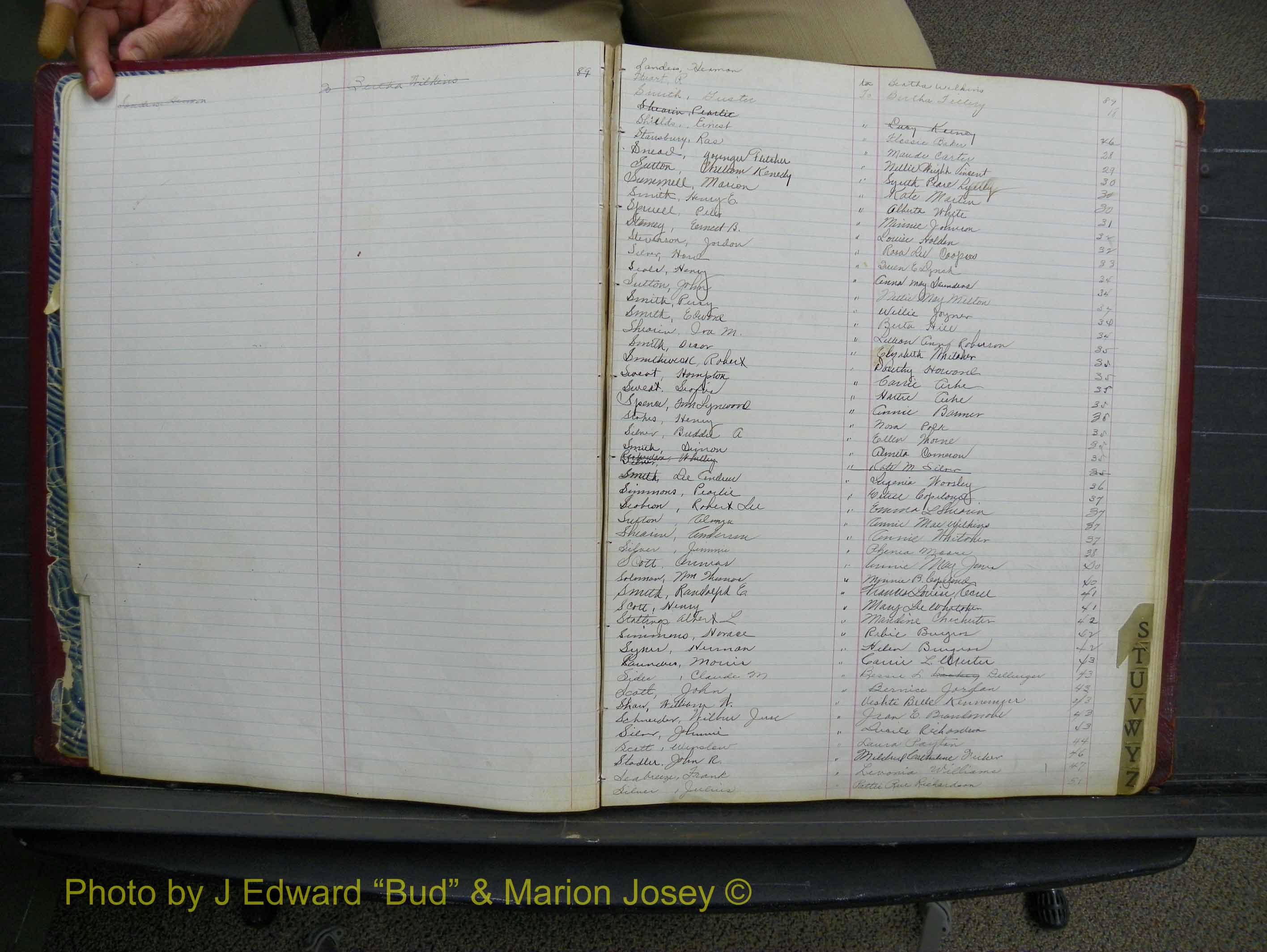 Halifax Marriage Book 11, 1931-1938 Index S.JPG