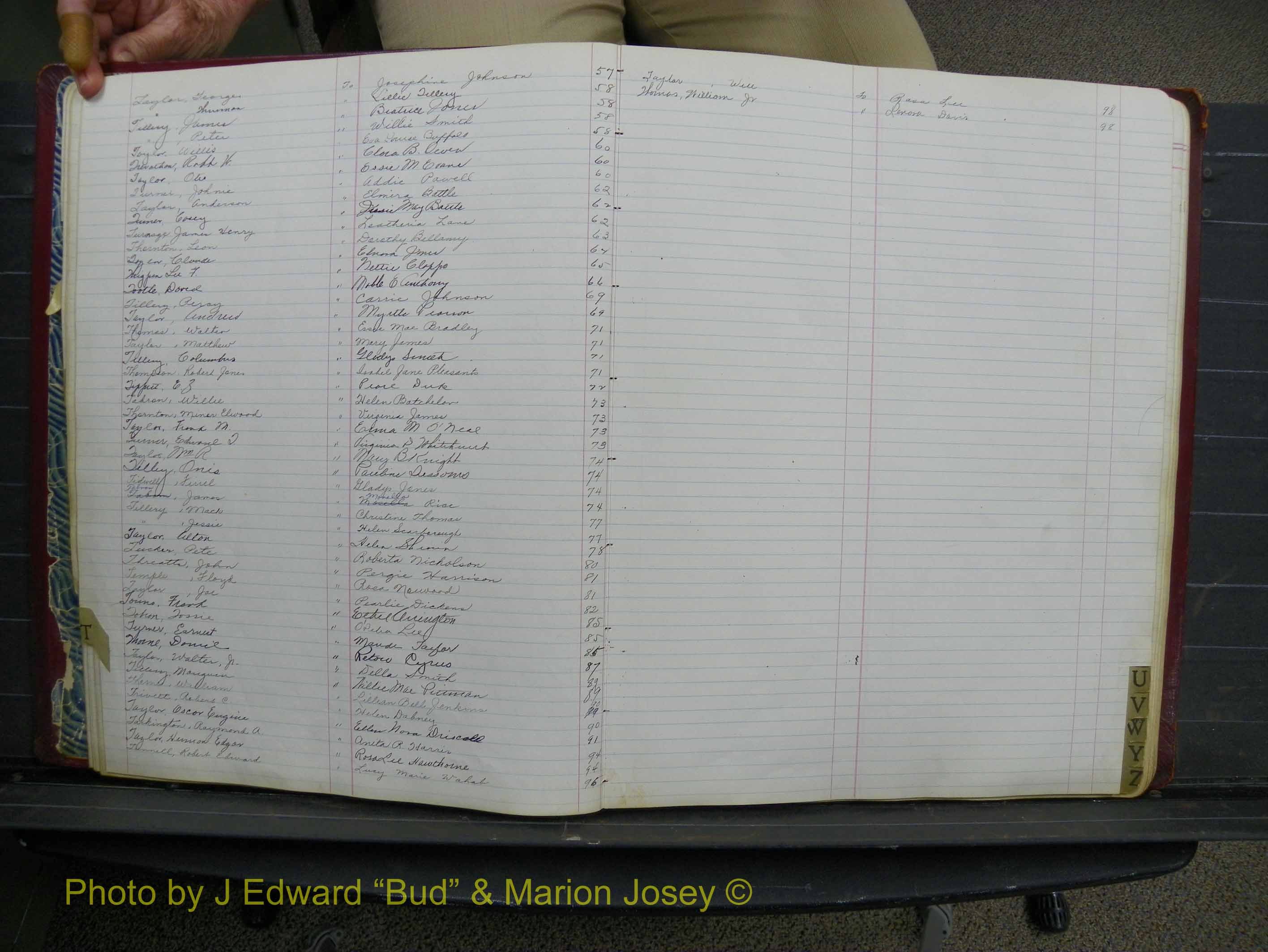 Halifax Marriage Book 11, 1931-1938 Index T2.JPG