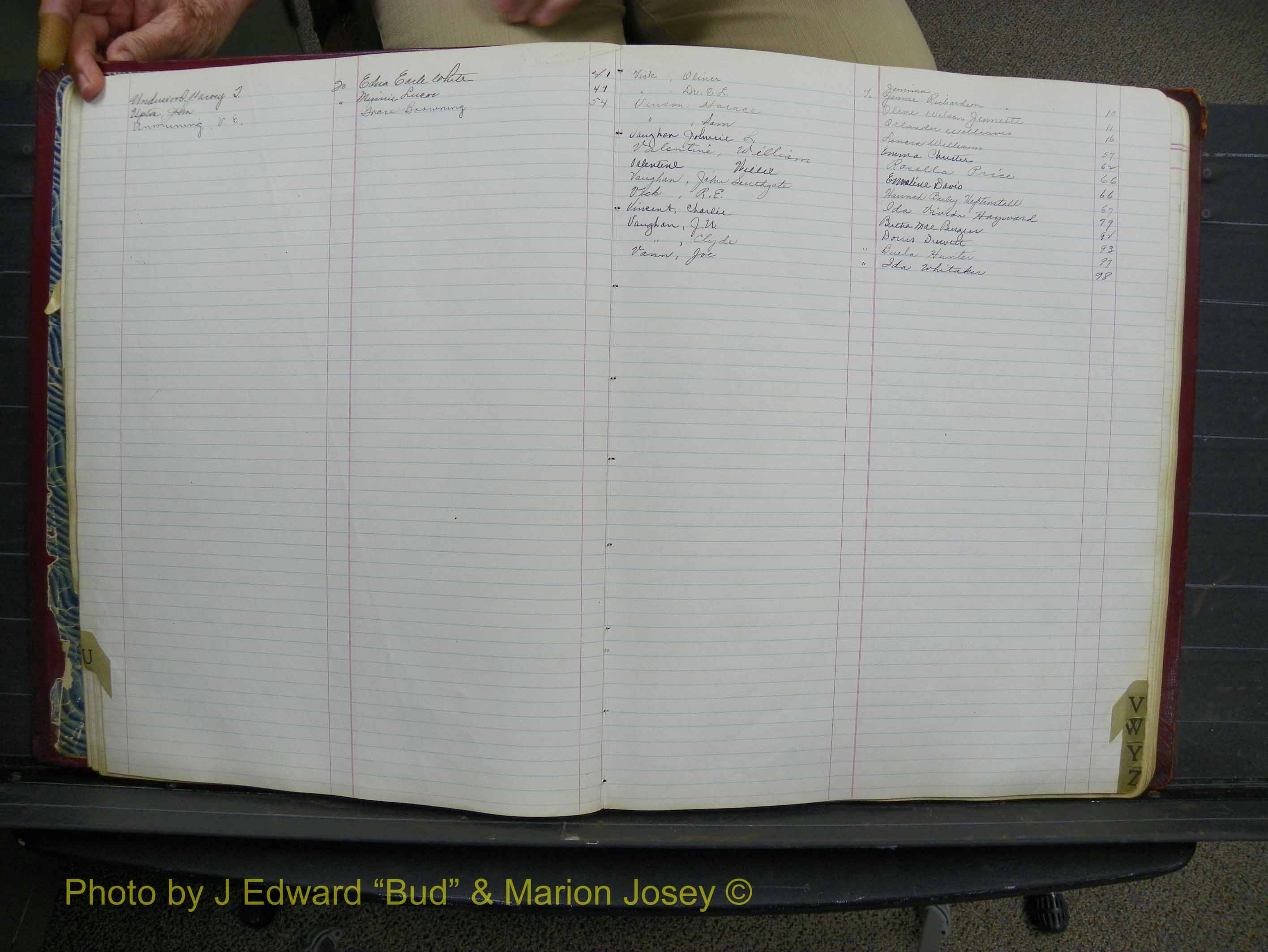 Halifax Marriage Book 11, 1931-1938 Index U2 & V.JPG