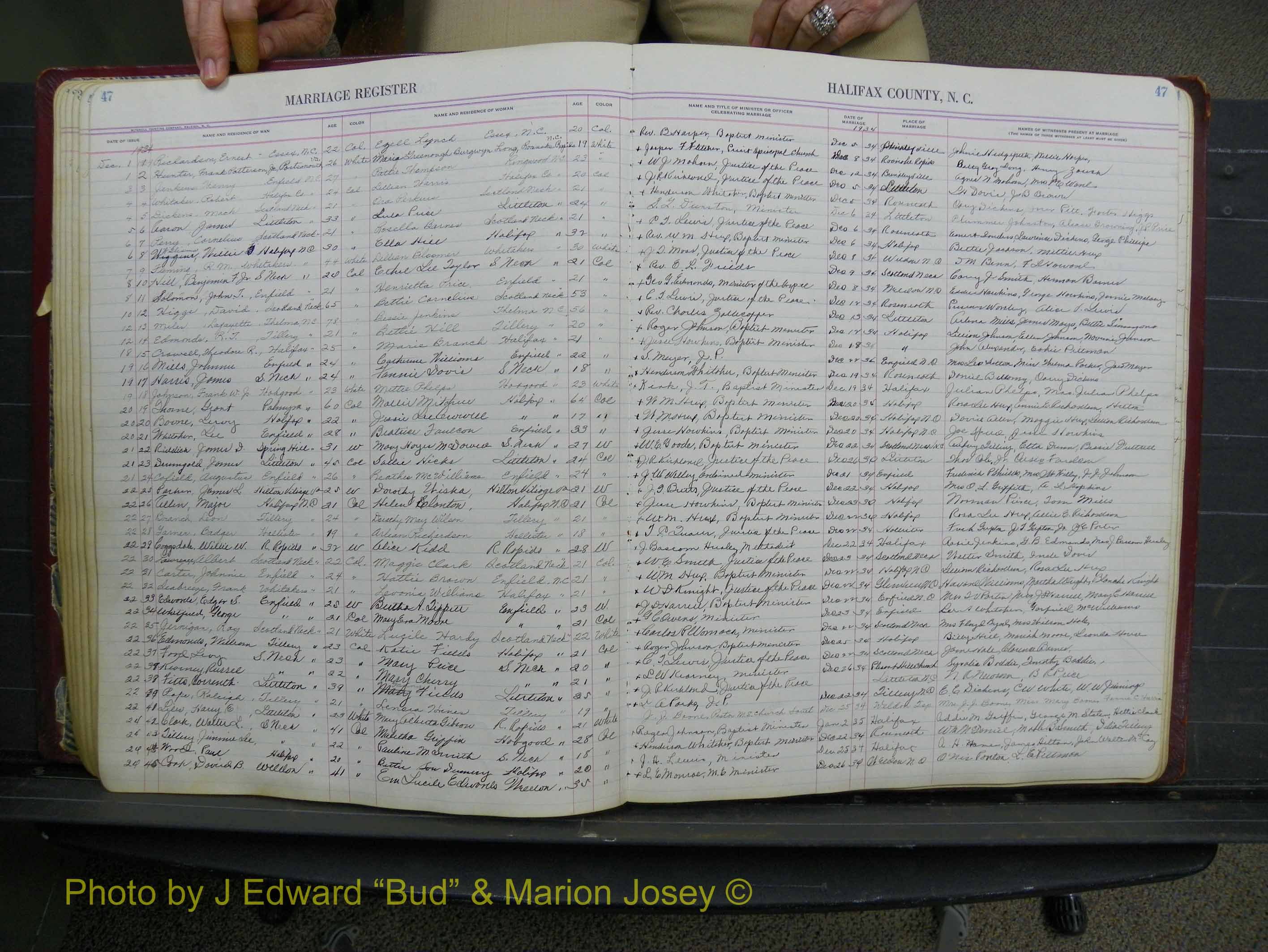 Halifax Marriage Book 11, 1931-1938 P 047.JPG
