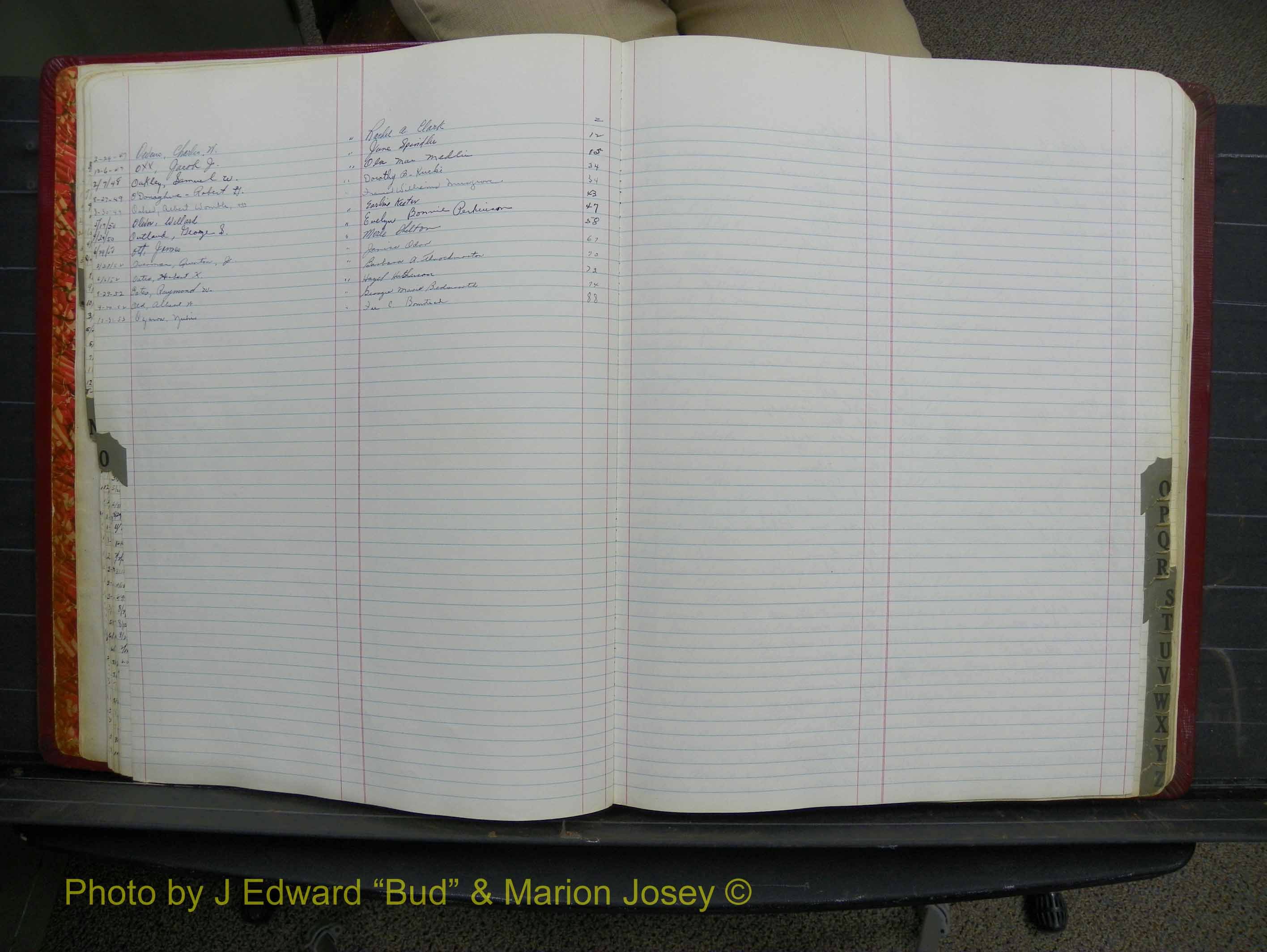 Halifax Marriage Book 12, 1939-1946 Index O.JPG