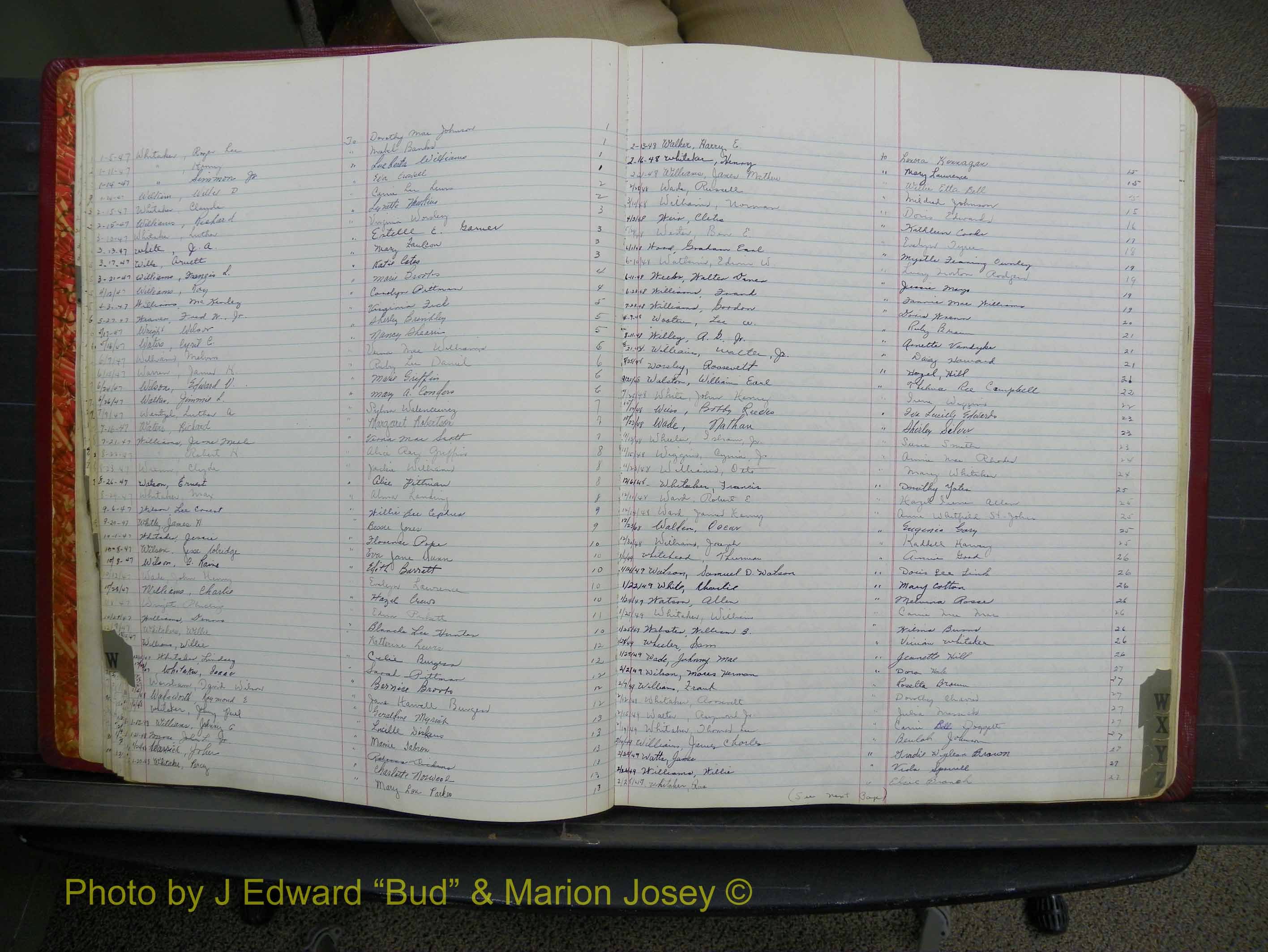 Halifax Marriage Book 12, 1939-1946 Index W.JPG