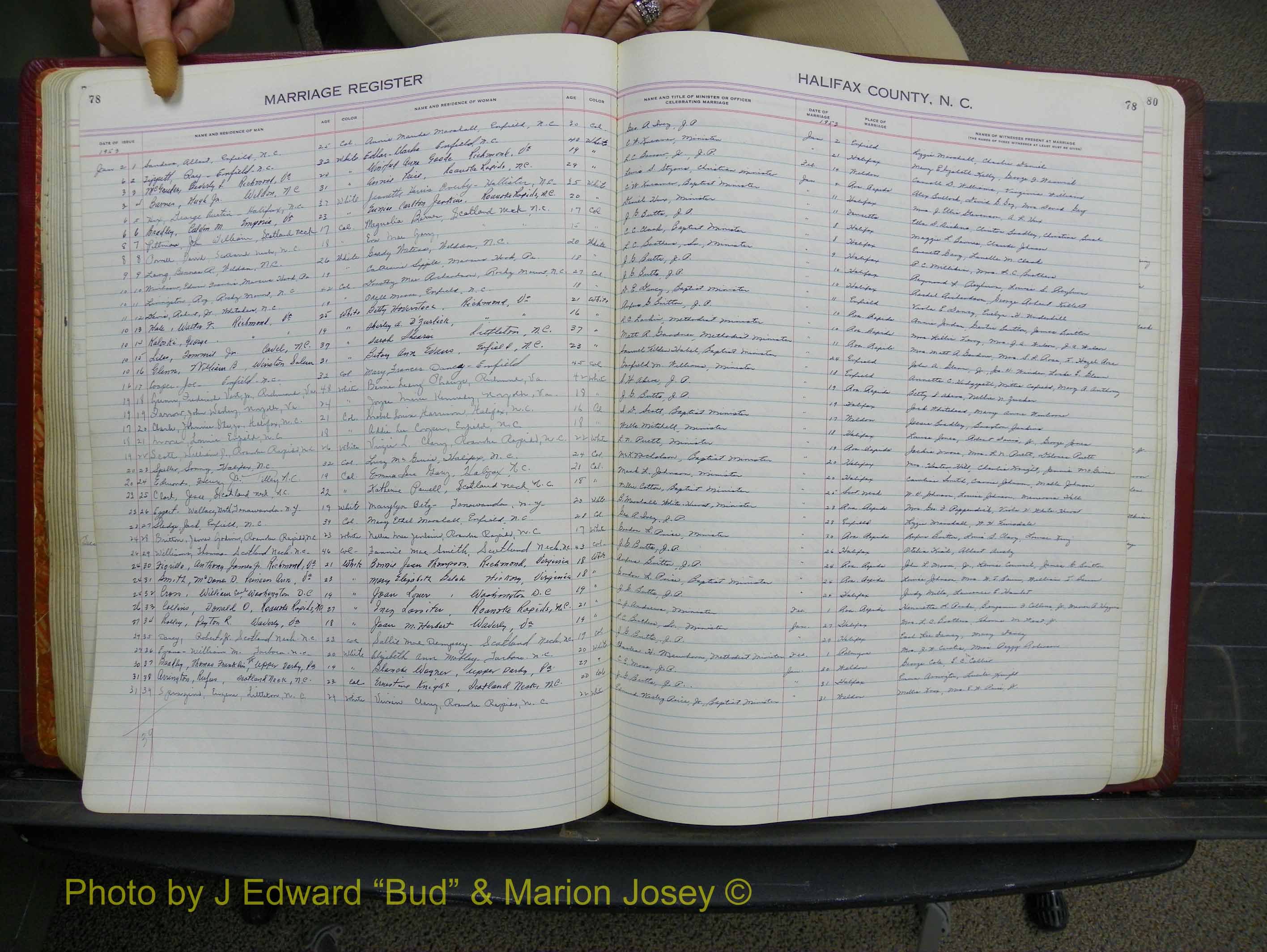 Halifax Marriage Book 12, 1939-1946 P 078.JPG