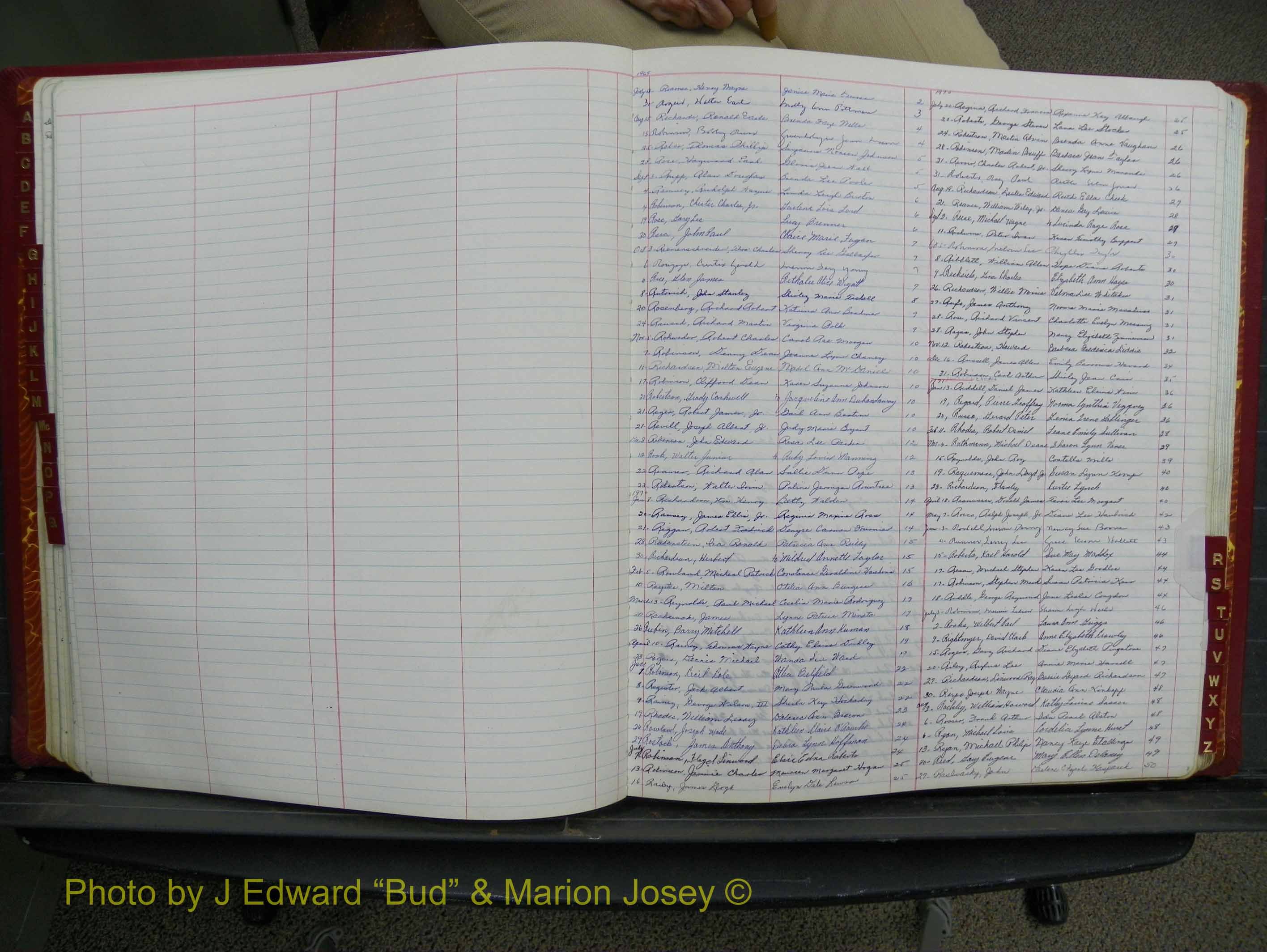 Halifax Marriage Book 17, 1969-1974 Index R.JPG