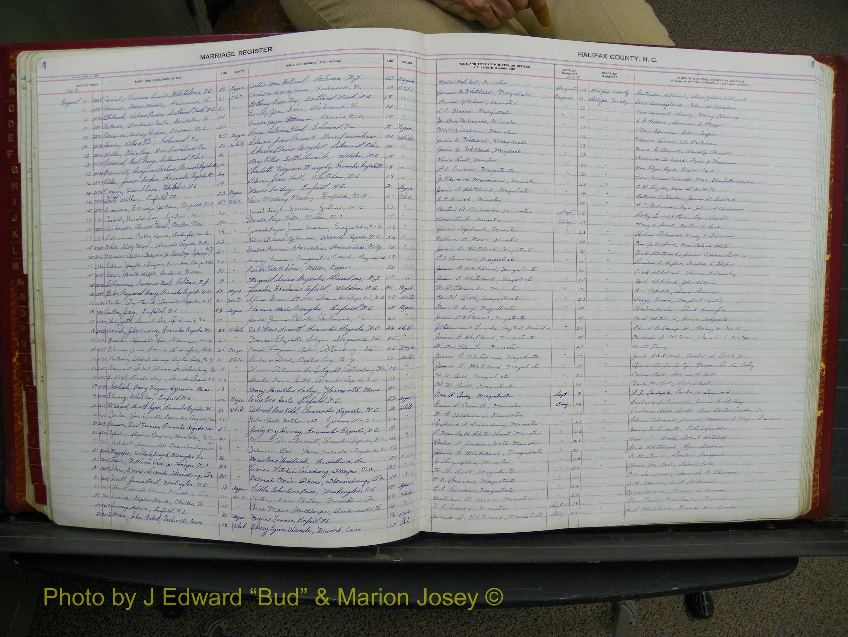 Halifax Marriage Book 17, 1969-1974 P 004.JPG