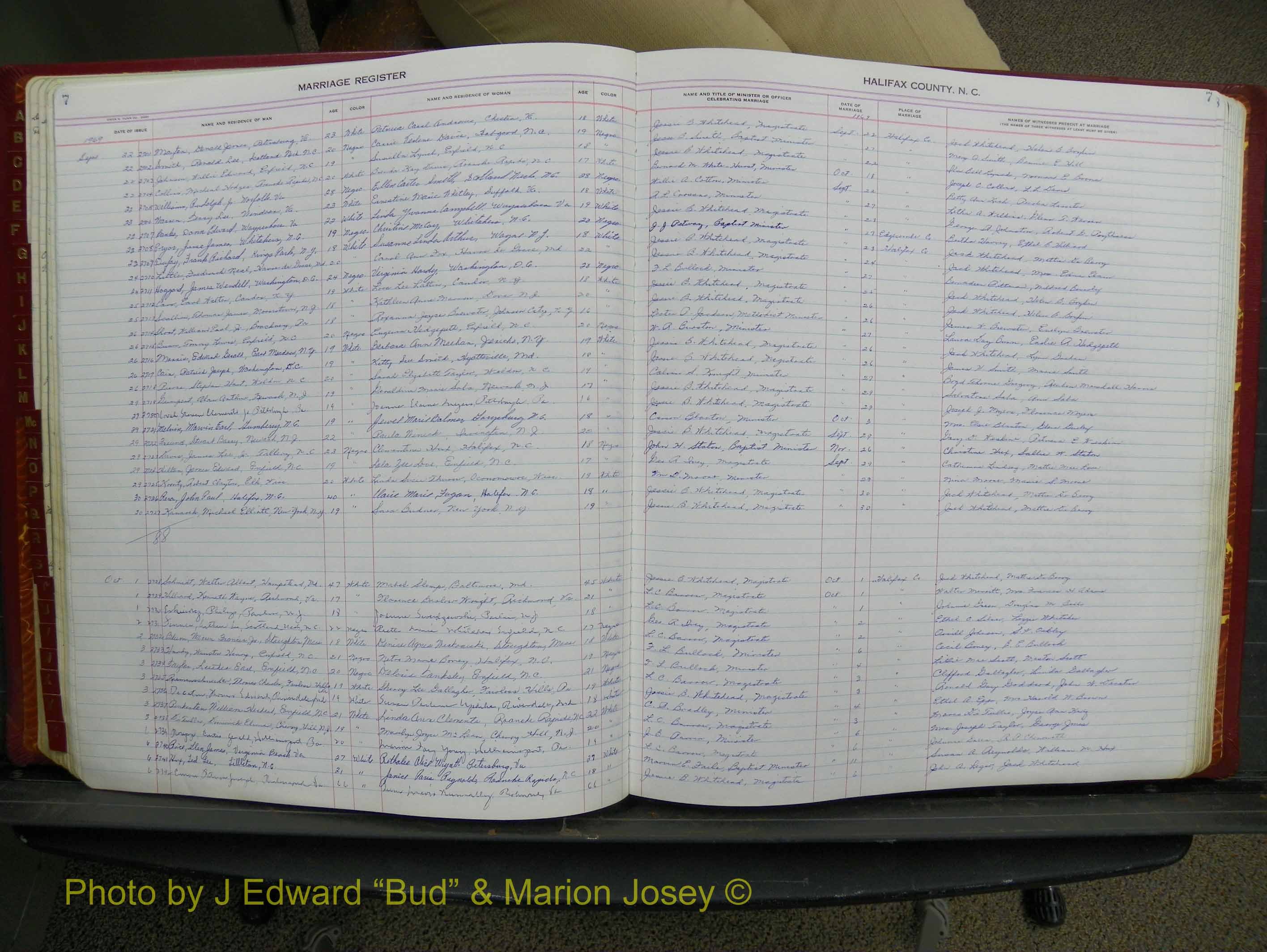 Halifax Marriage Book 17, 1969-1974 P 007.JPG