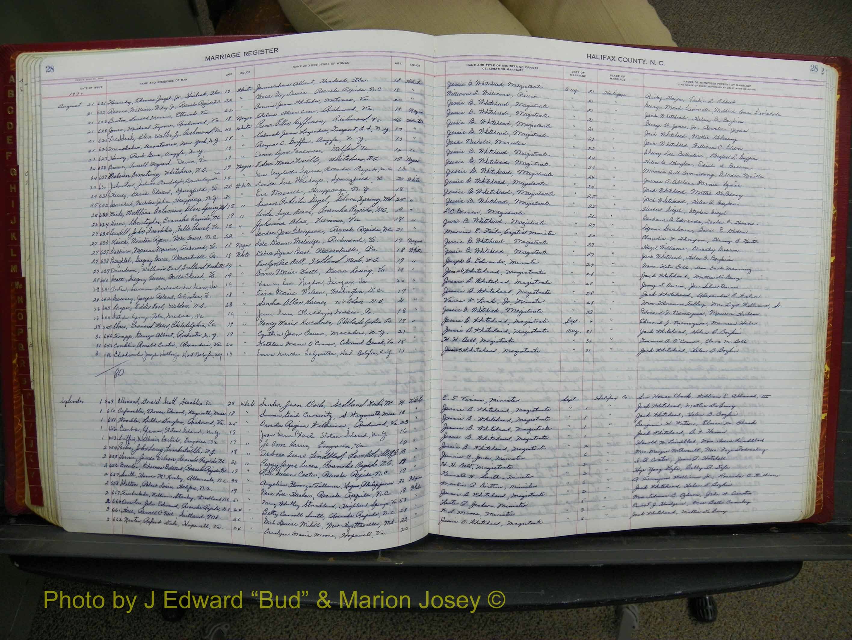 Halifax Marriage Book 17, 1969-1974 P 028.JPG