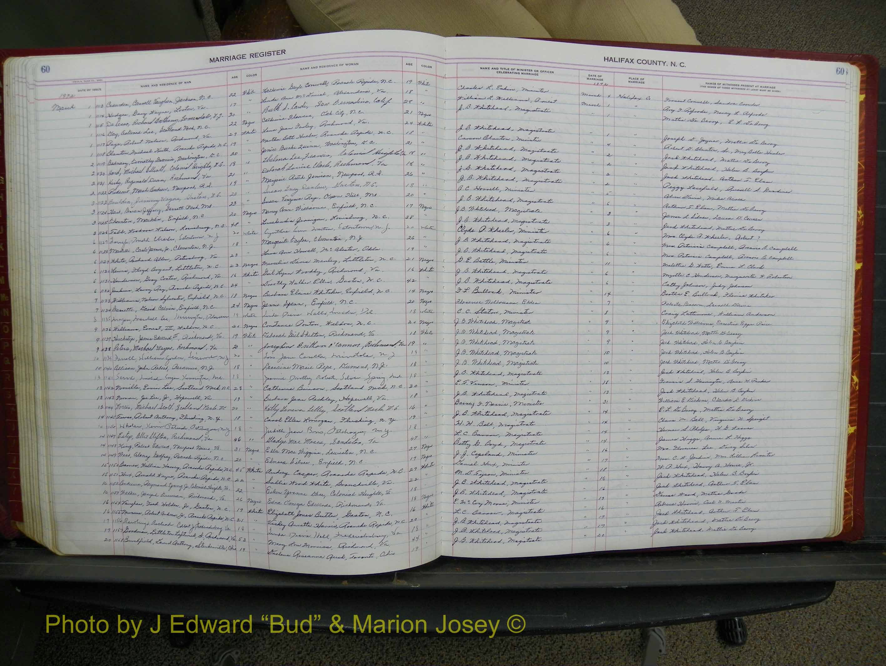 Halifax Marriage Book 17, 1969-1974 P 060.JPG
