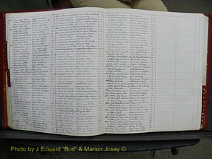 Halifax Marriage Book 17, 1969-1974 Index P2.JPG