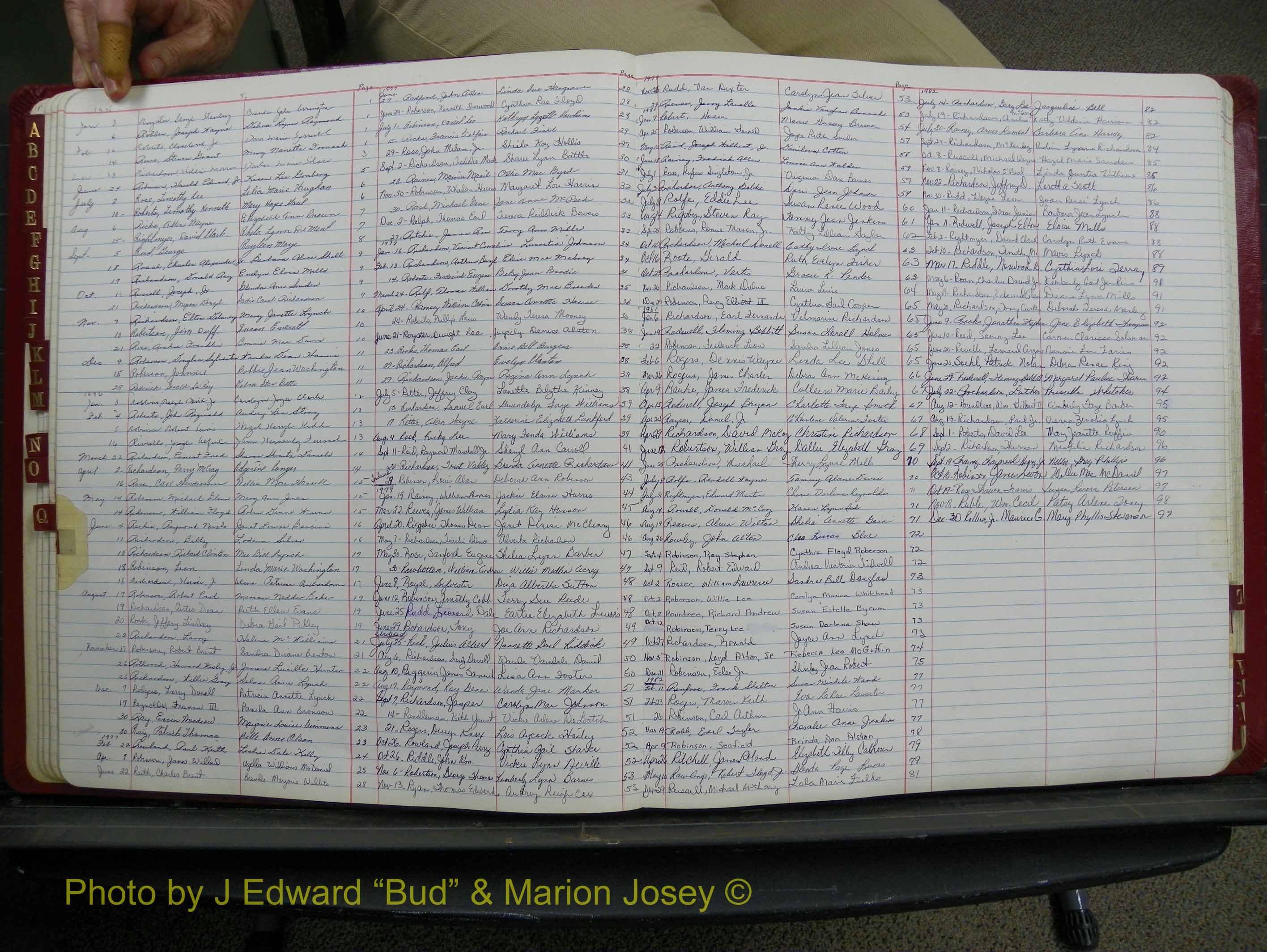 Halifax Marriage Book 18, 1975-1983 Index R.JPG