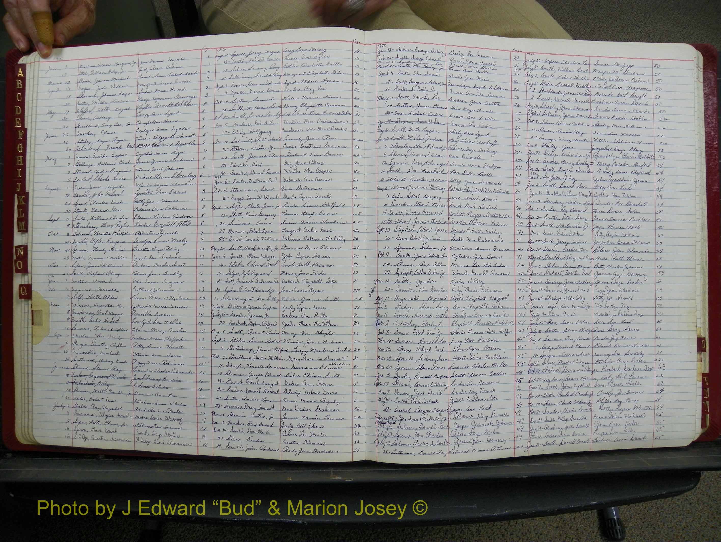 Halifax Marriage Book 18, 1975-1983 Index S.JPG