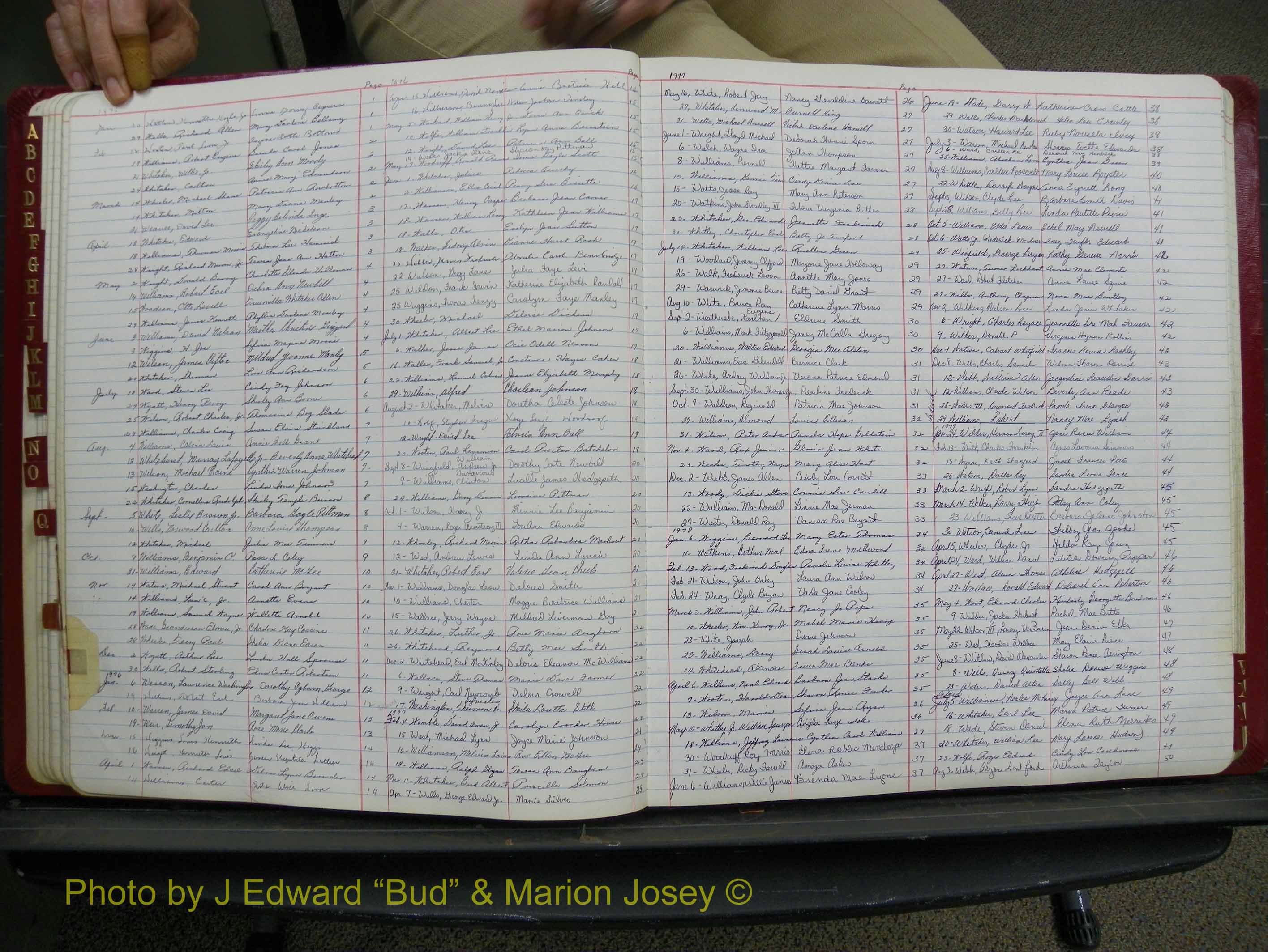 Halifax Marriage Book 18, 1975-1983 Index W.JPG