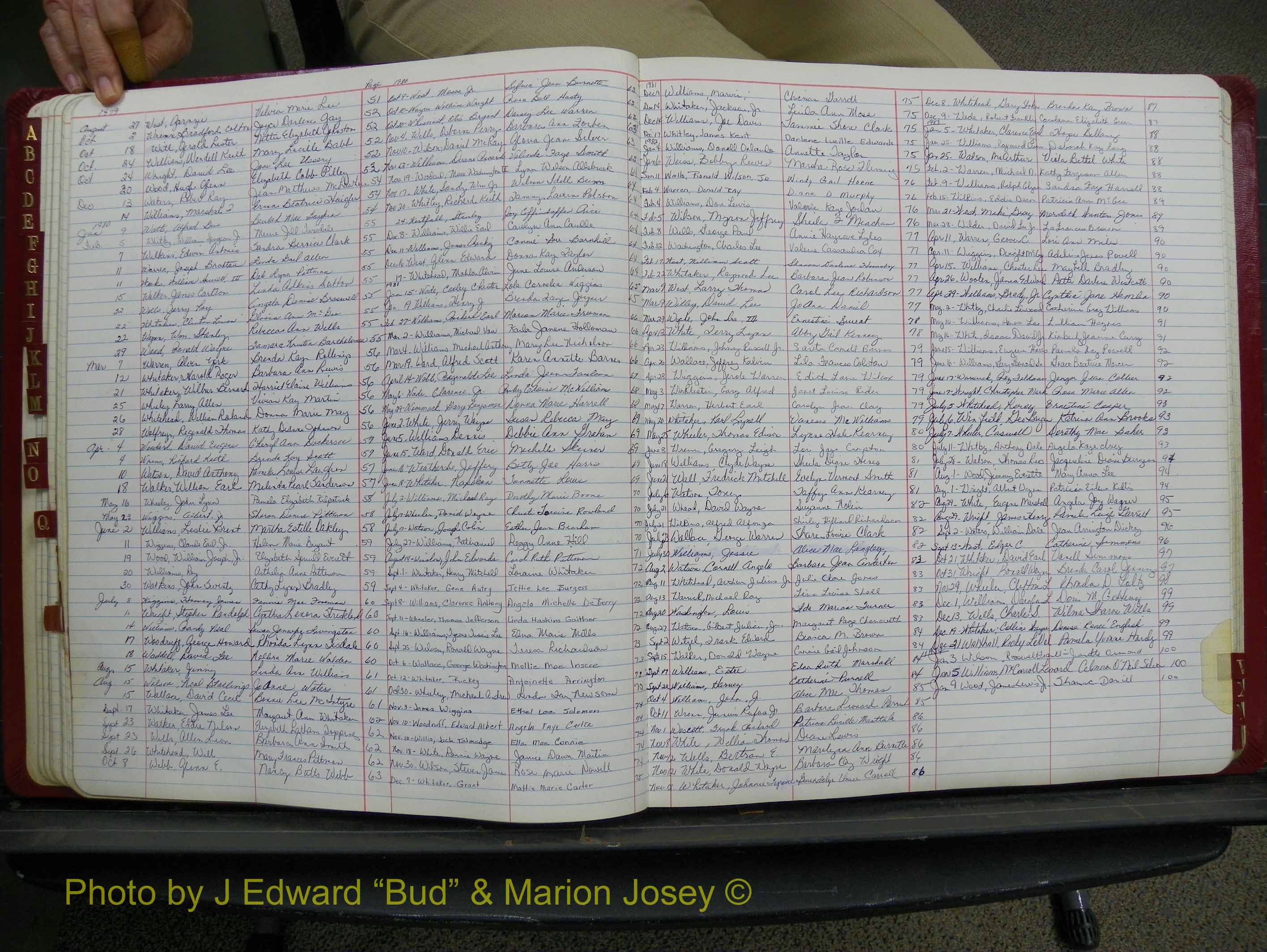 Halifax Marriage Book 18, 1975-1983 Index W2.JPG