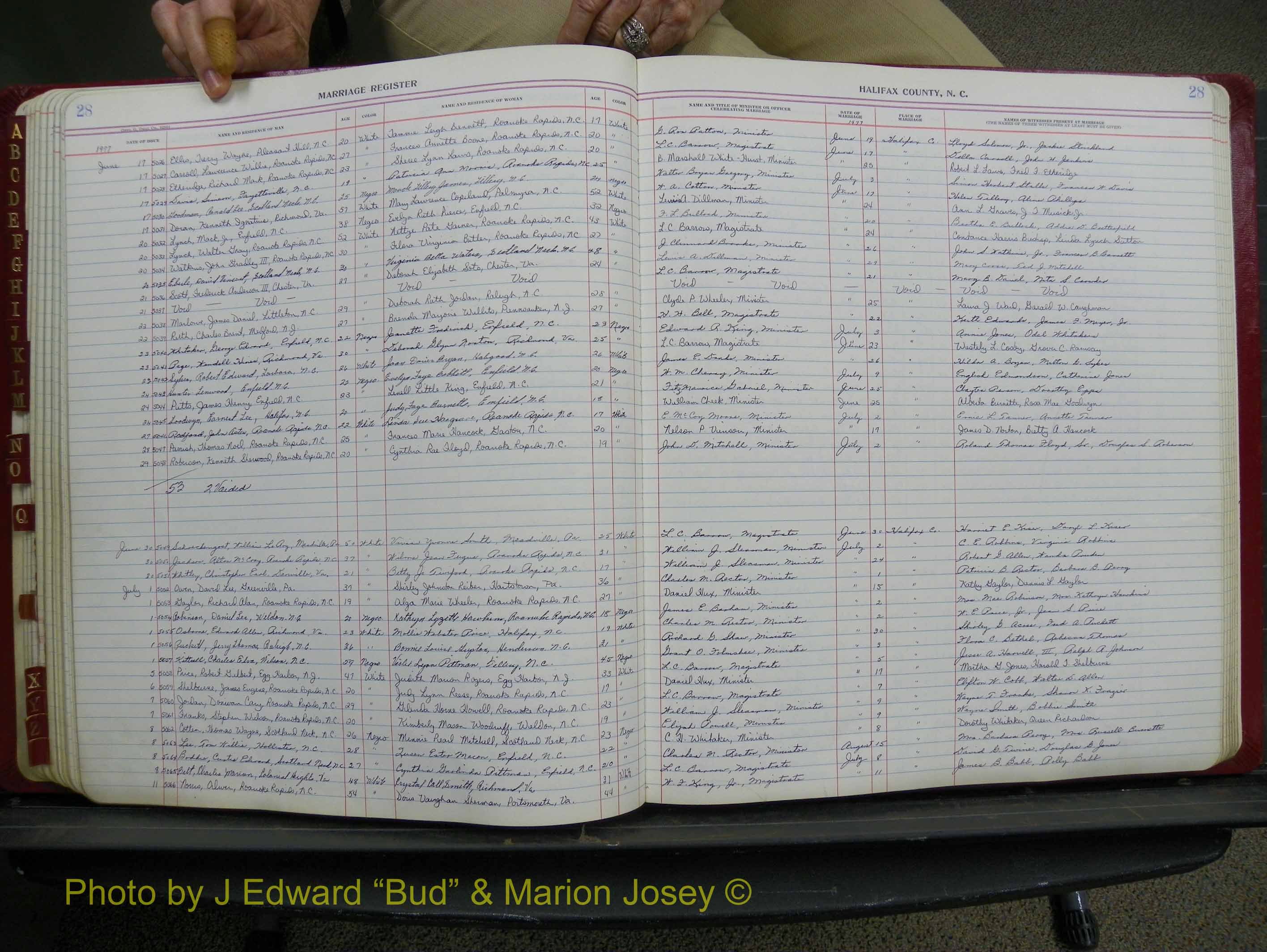 Halifax Marriage Book 18, 1975-1983 P 028.JPG
