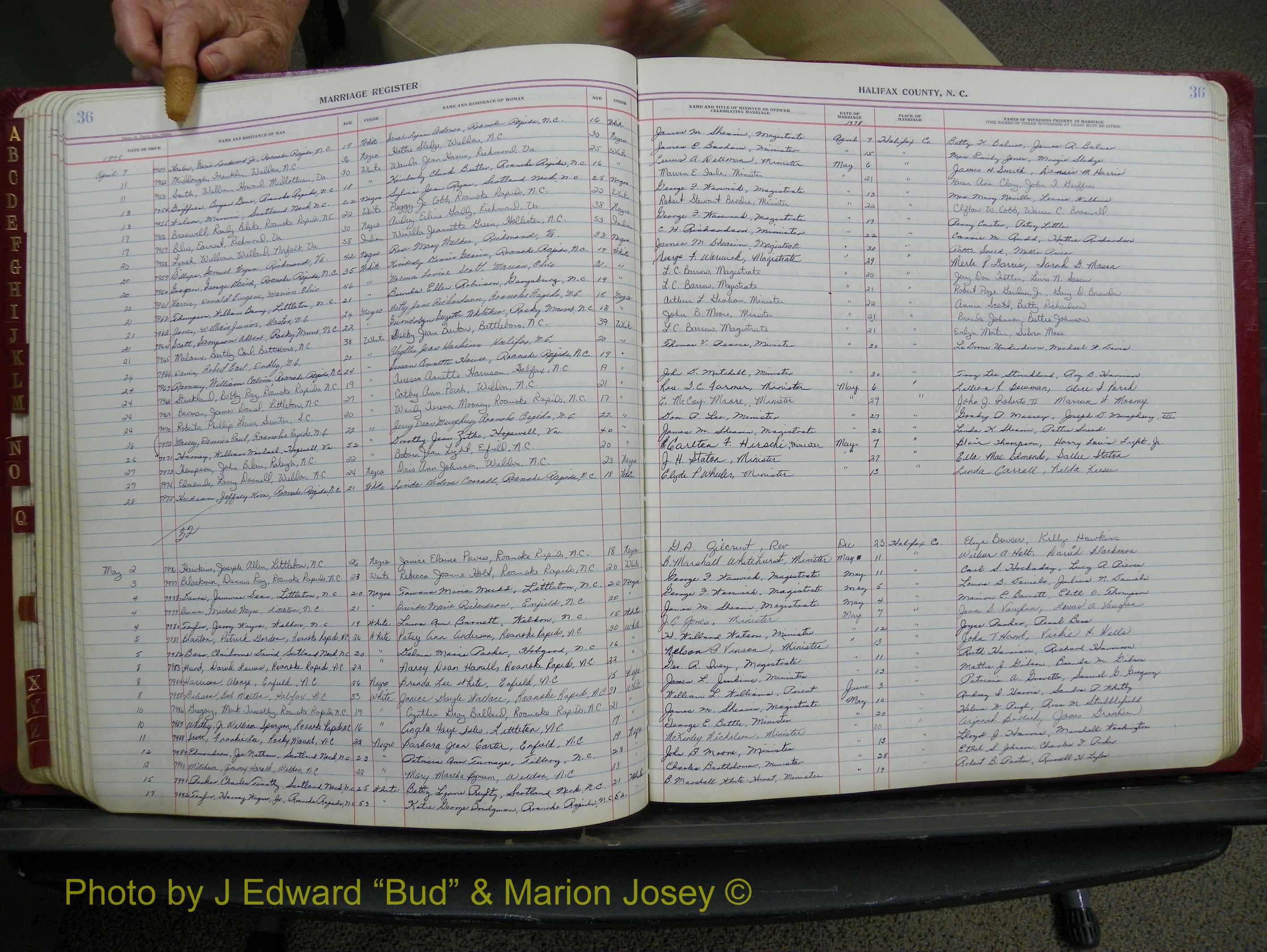 Halifax Marriage Book 18, 1975-1983 P 036.JPG