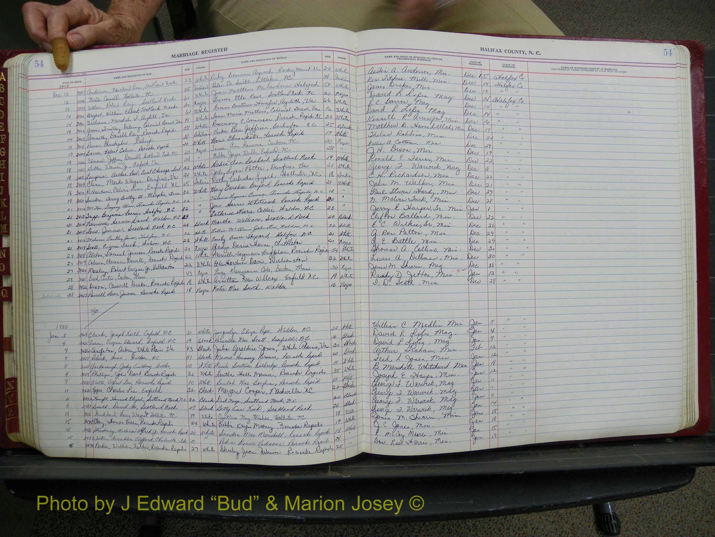 Halifax Marriage Book 18, 1975-1983 P 054.JPG