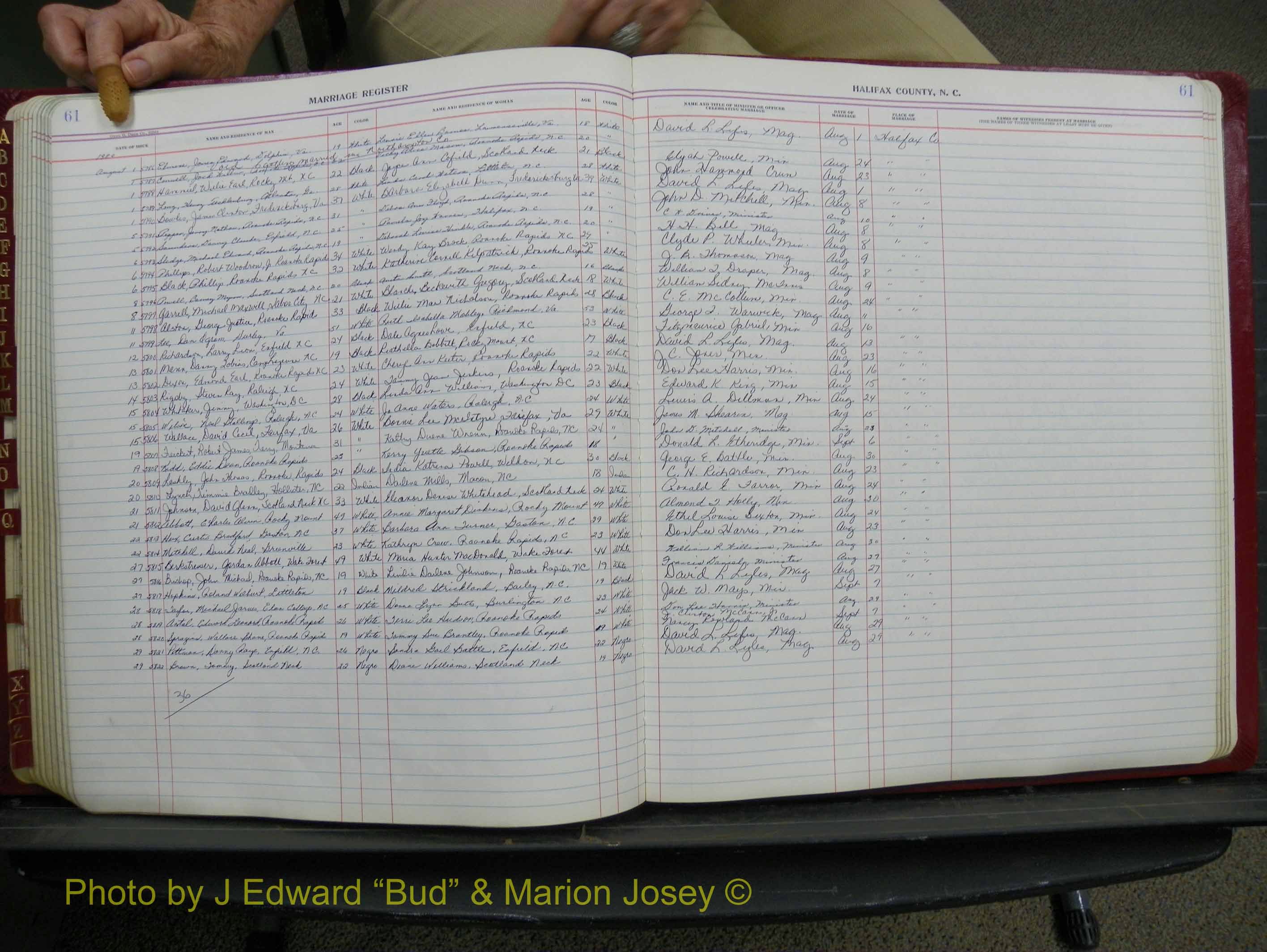 Halifax Marriage Book 18, 1975-1983 P 061.JPG