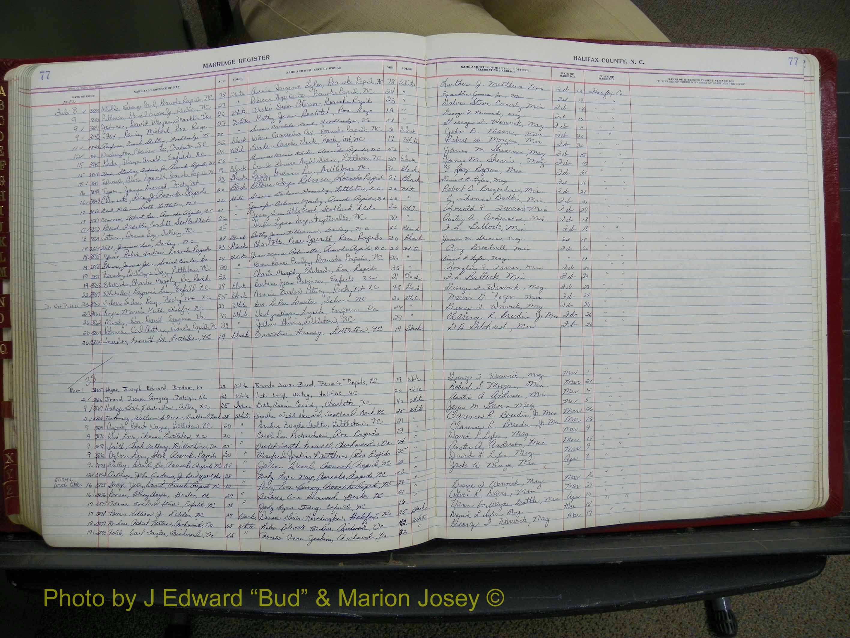 Halifax Marriage Book 18, 1975-1983 P 077.JPG