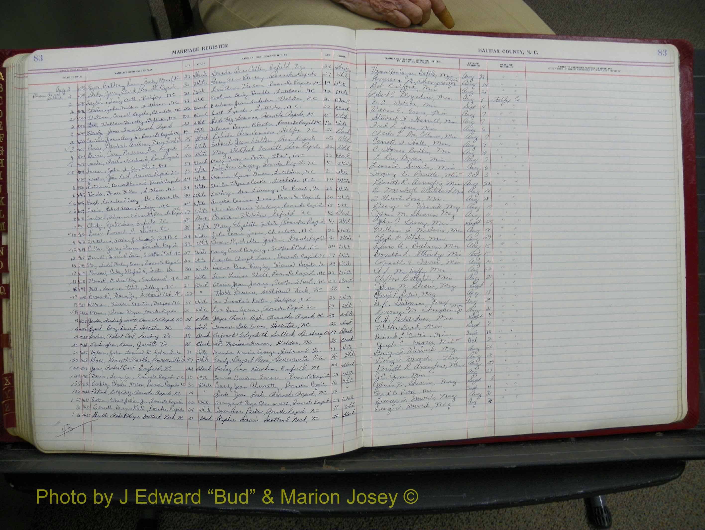 Halifax Marriage Book 18, 1975-1983 P 083.JPG