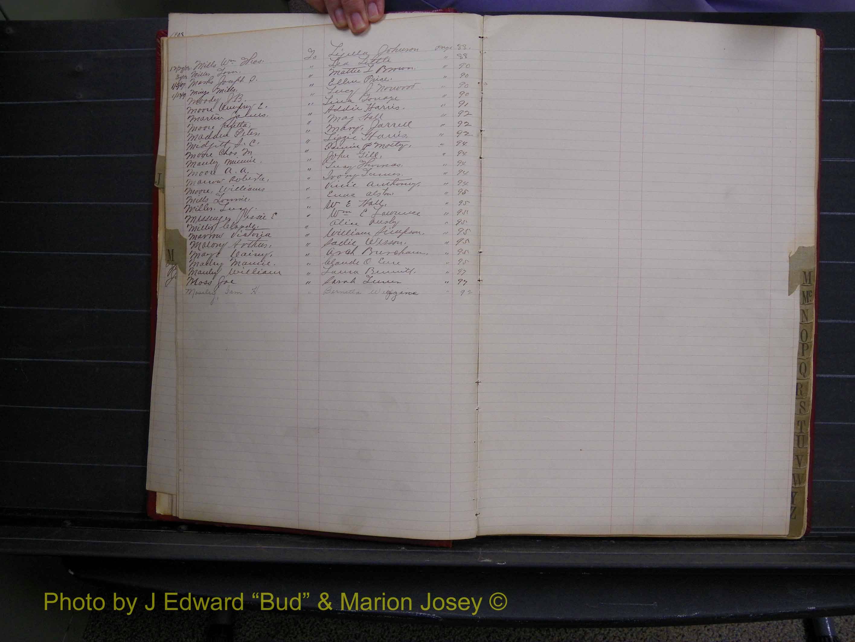 Halifax Marriage Book 6A, 1903-1909 Index M.JPG