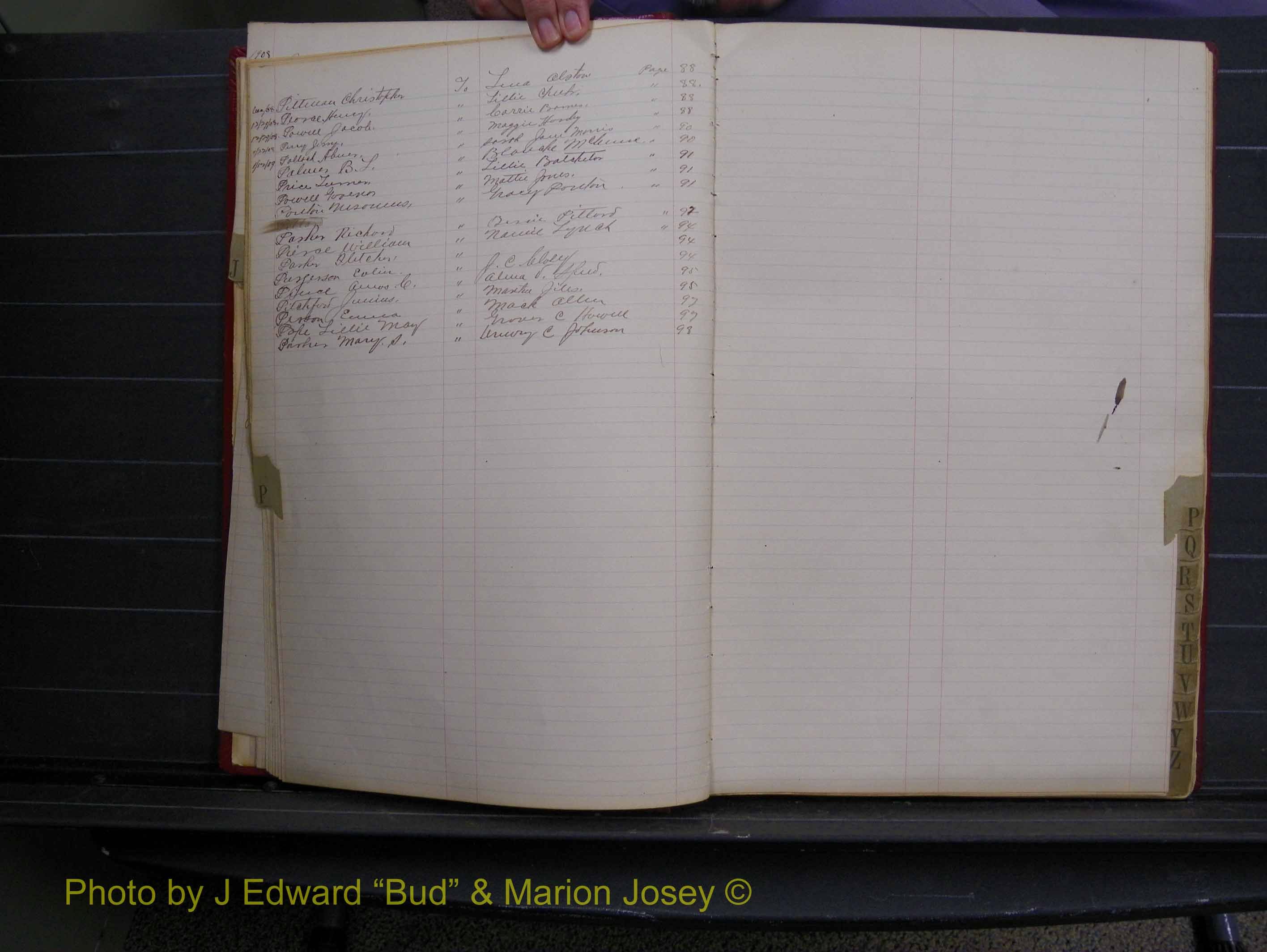 Halifax Marriage Book 6A, 1903-1909 Index P.JPG