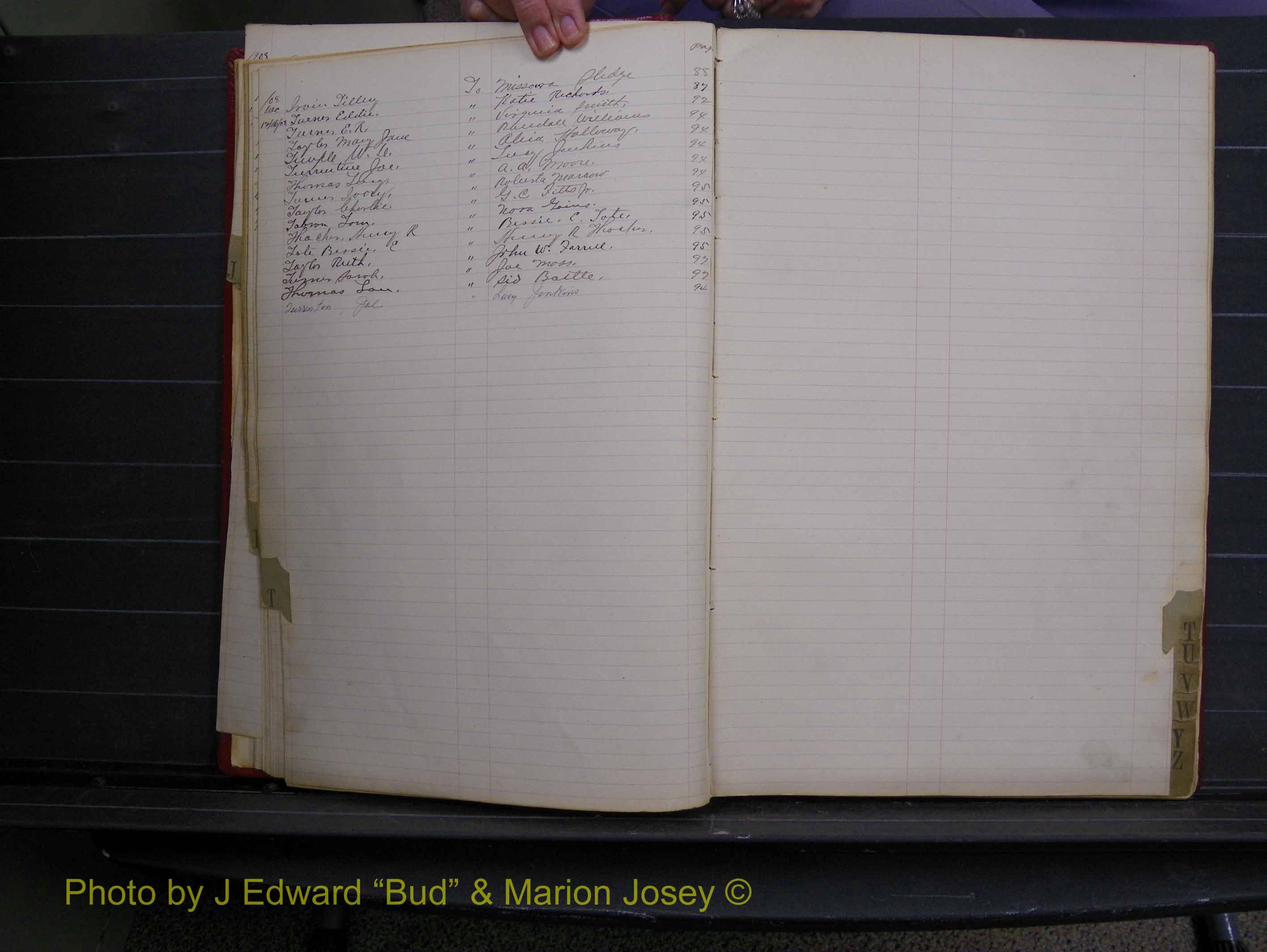 Halifax Marriage Book 6A, 1903-1909 Index T.JPG