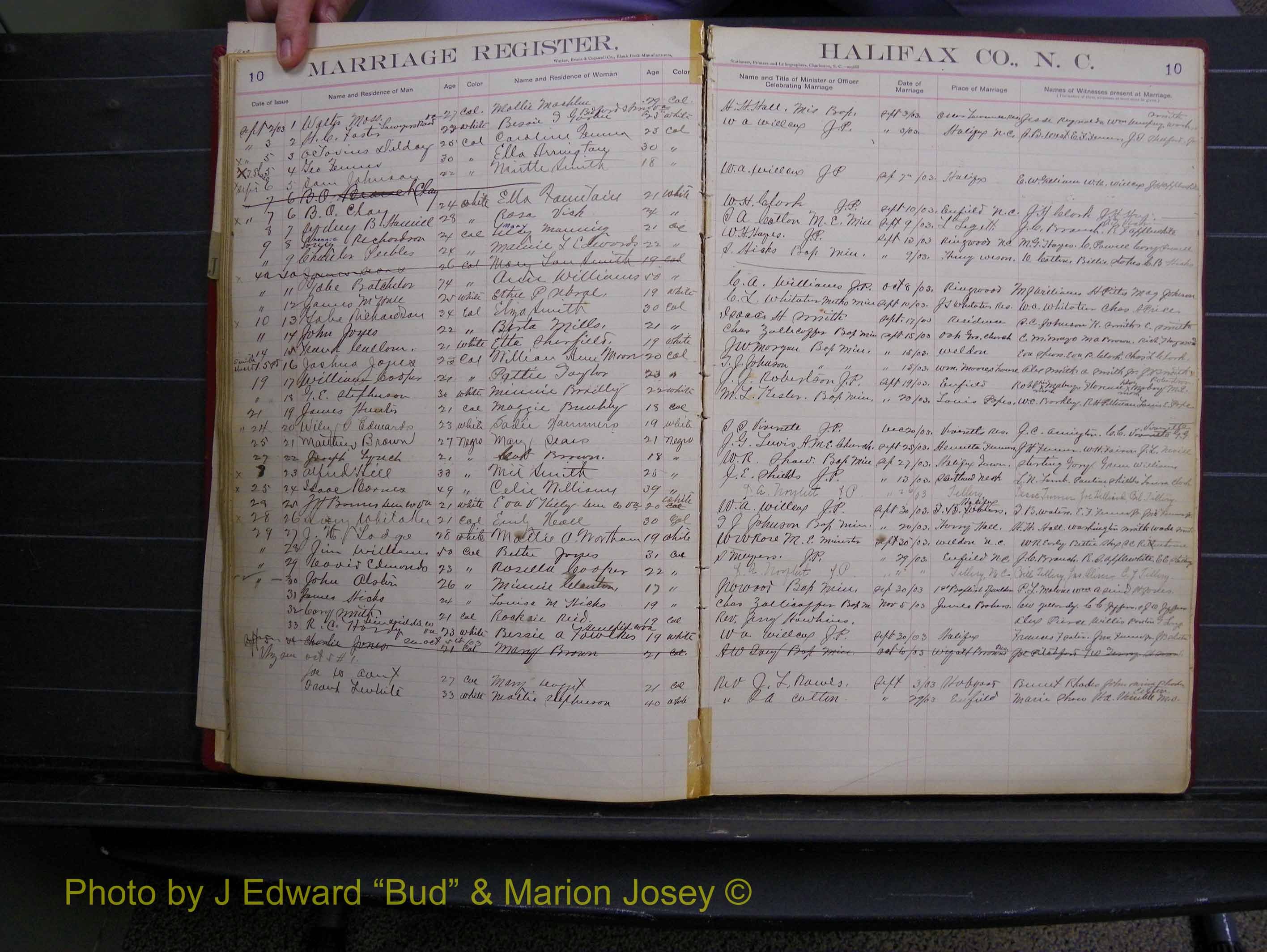 Halifax Marriage Book 6A, 1903-1909 P 10.JPG