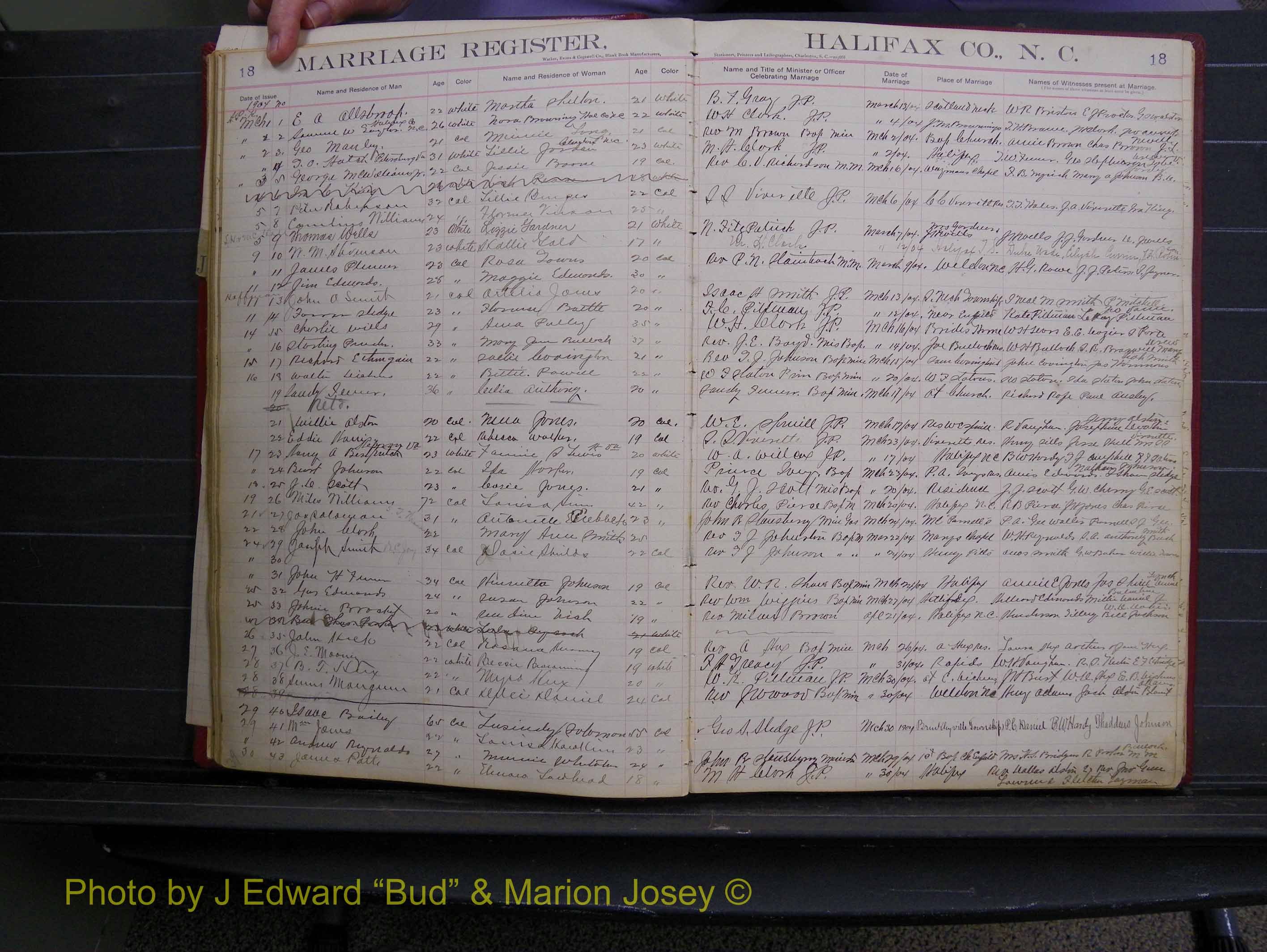 Halifax Marriage Book 6A, 1903-1909 P 18.JPG