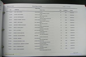Henderson Co, NC, Births, A - Z, 2000 - 2010, (407).JPG
