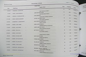 Henderson Co, NC, Births, A - Z, 2000 - 2010, (482).JPG