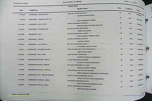 Henderson Co, NC, Births, A - Z, 2000 - 2010, (488).JPG