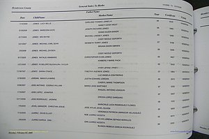 Henderson Co, NC, Births, A - Z, 2000 - 2010, (508).JPG