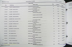 Henderson Co, NC, Births, A - Z, 2000 - 2010, (512).JPG