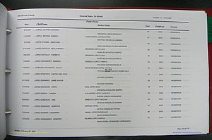 Henderson Co, NC, Births, A - Z, 2000 - 2010, (525).JPG