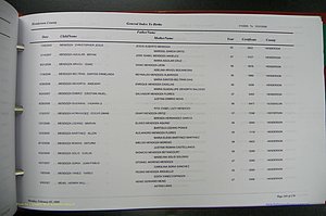 Henderson Co, NC, Births, A - Z, 2000 - 2010, (547).JPG
