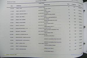 Henderson Co, NC, Births, A - Z, 2000 - 2010, (586).JPG