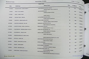 Henderson Co, NC, Births, A - Z, 2000 - 2010, (588).JPG