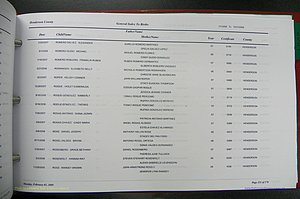 Henderson Co, NC, Births, A - Z, 2000 - 2010, (603).JPG