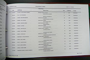Henderson Co, NC, Births, A - Z, 2000 - 2010, (638).JPG