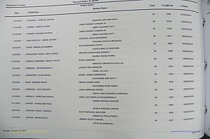 Henderson Co, NC, Births, A - Z, 2000 - 2010, (670).JPG