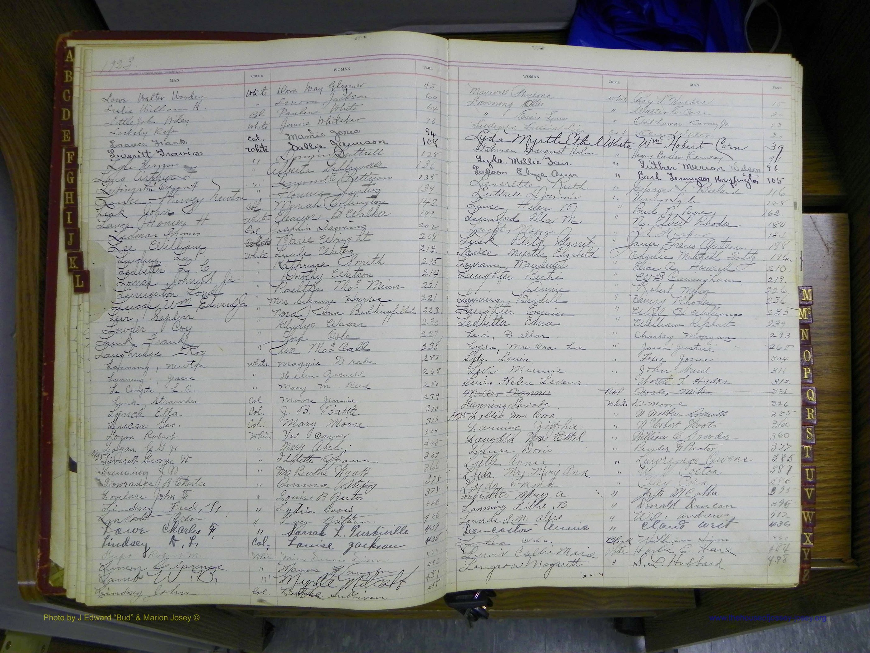 Henderson Co, NC, Marriages, 1921 - 1926, (024).JPG