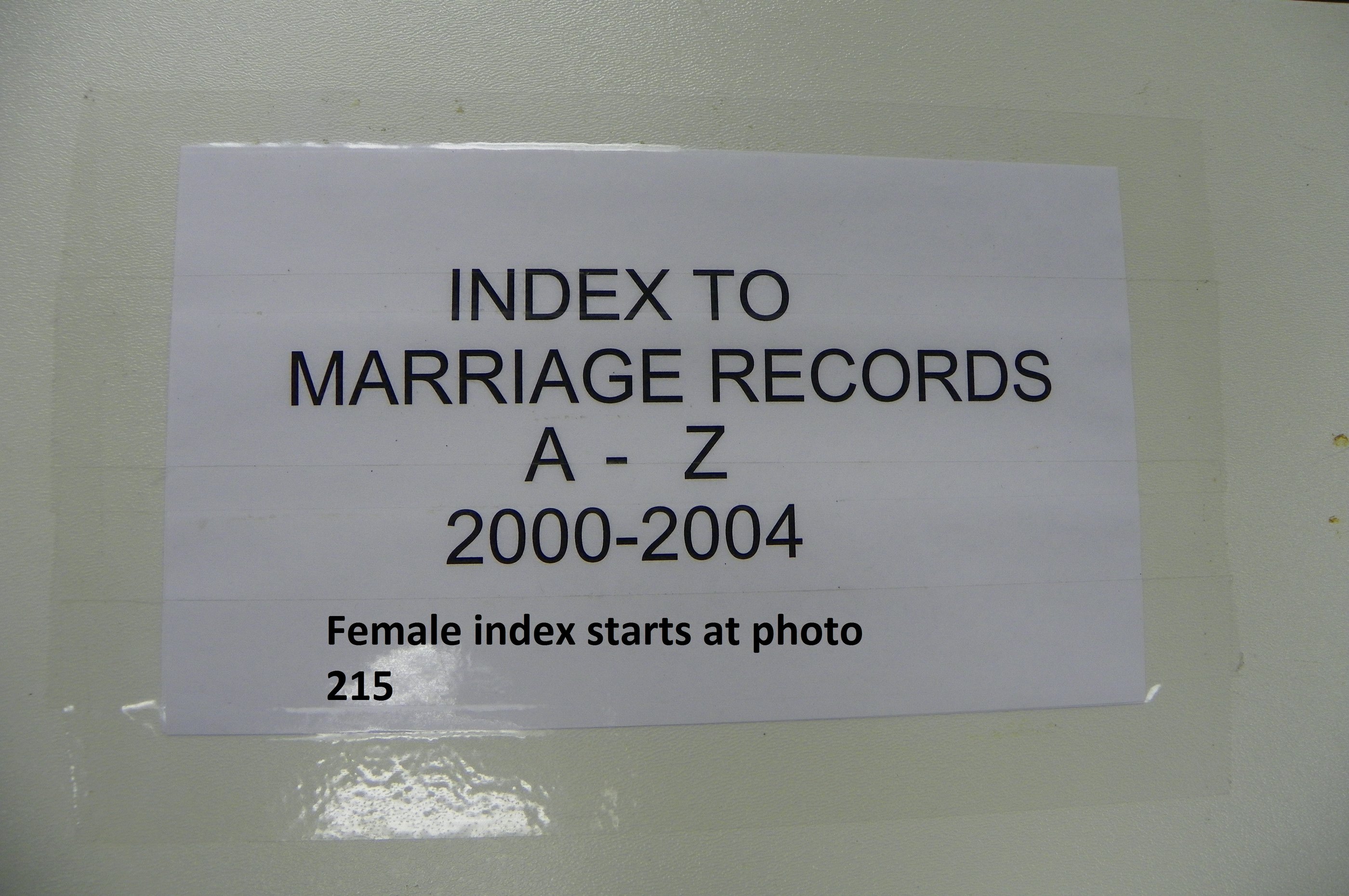 Henderson Co, NC, Marriages Male & Female, 2000 - 2004, (001).JPG