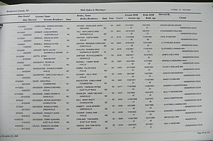Henderson Co, NC, Marriages Male & Female, 2000 - 2004, (048).JPG