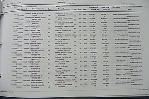 Henderson Co, NC, Marriages Male & Female, 2000 - 2004, (079).JPG