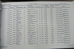 Henderson Co, NC, Marriages Male & Female, 2000 - 2004, (123).JPG