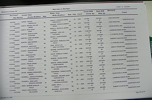 Henderson Co, NC, Marriages Male & Female, 2000 - 2004, (137).JPG