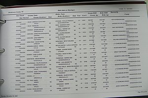 Henderson Co, NC, Marriages Male & Female, 2000 - 2004, (196).JPG